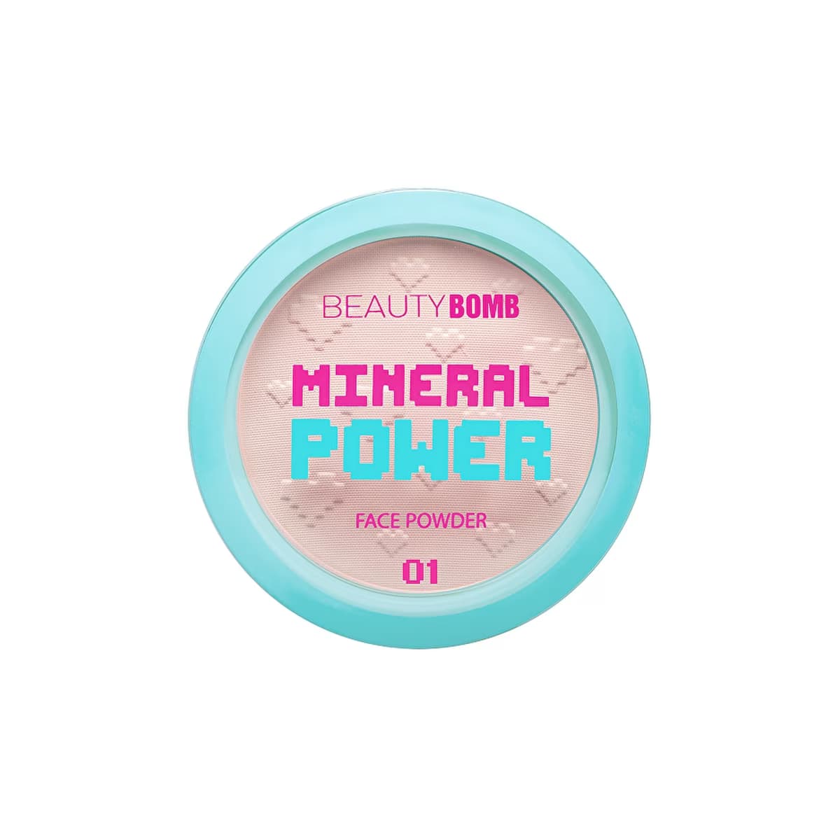 Beauty Bomb Mineral Pudra 01 - Matte Finish Mineral Pudra for Oily Skin - Gratis