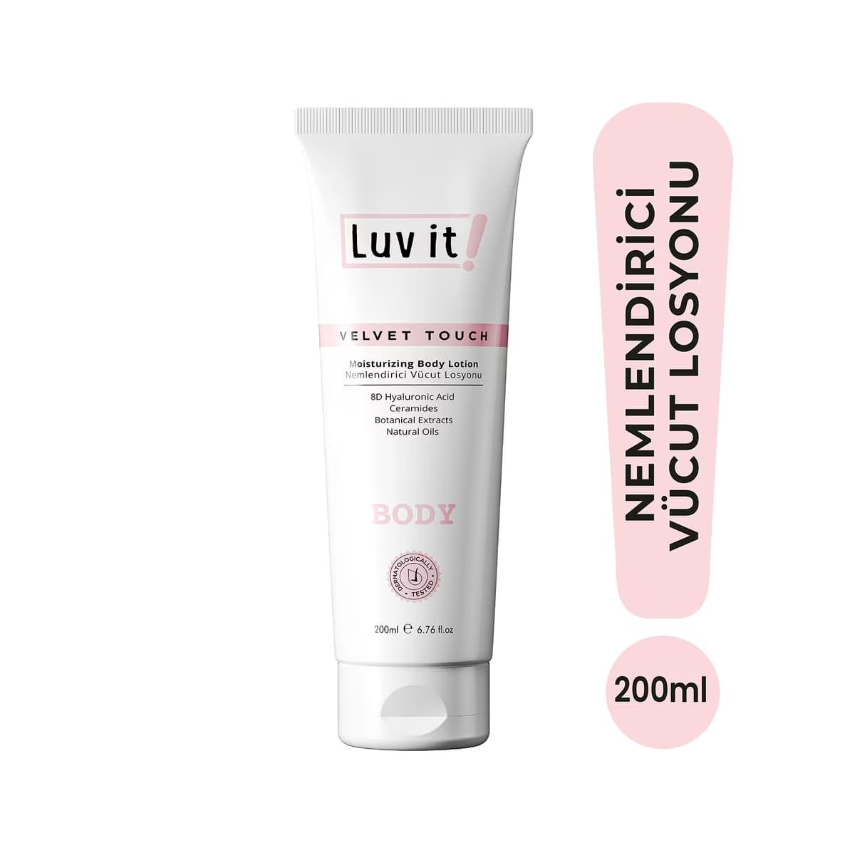 Luv it! Nemlendirici Vücut Losyonu 200 ml - Gratis