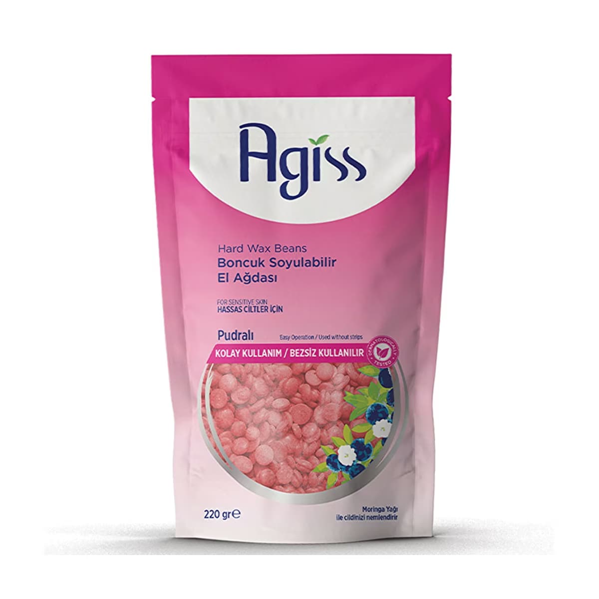 Agiss Boncuk Sir Ağda Hassas Ciltler İçin (Pudralı) 220 gr - Gratis