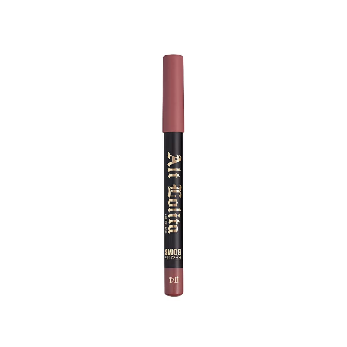 Beauty Bomb Lip Pencil Alt Lolita 04 Sempai - Long-Lasting Matte Lip Liner for Precise Definition - Gratis