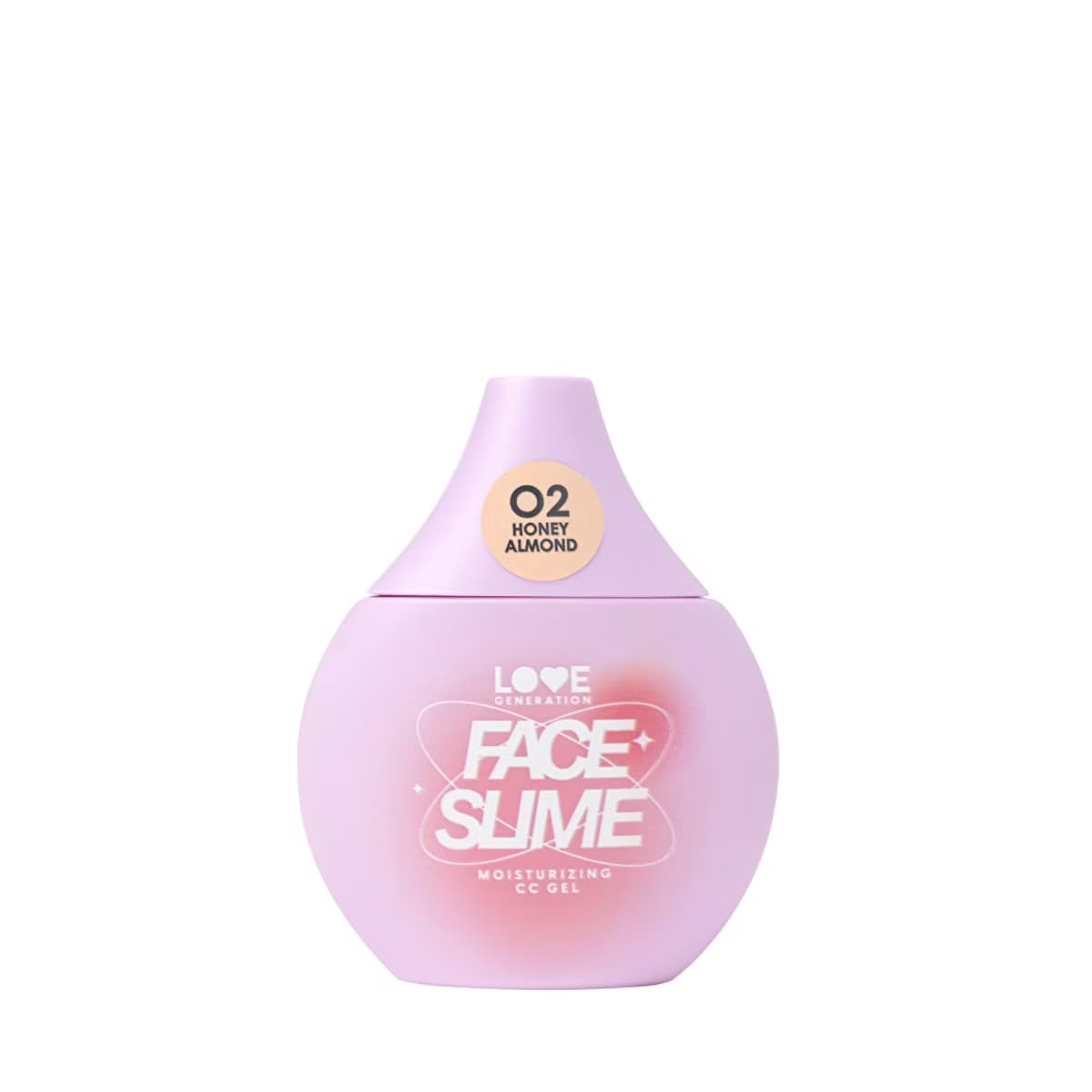 Love Generation Moisturizing CC Gel Face Slime 02 Honey Almond - Hydrating CC Gel - Gratis