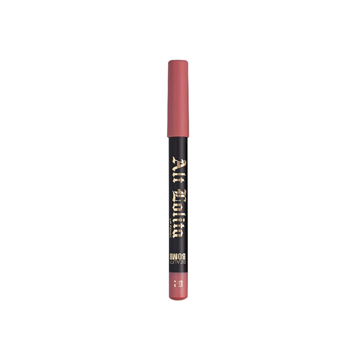Beauty Bomb Lip Pencil Alt Lolita 02 Yes Daddy - Long-Lasting Matte Lip Liner for Precise Definition - Gratis