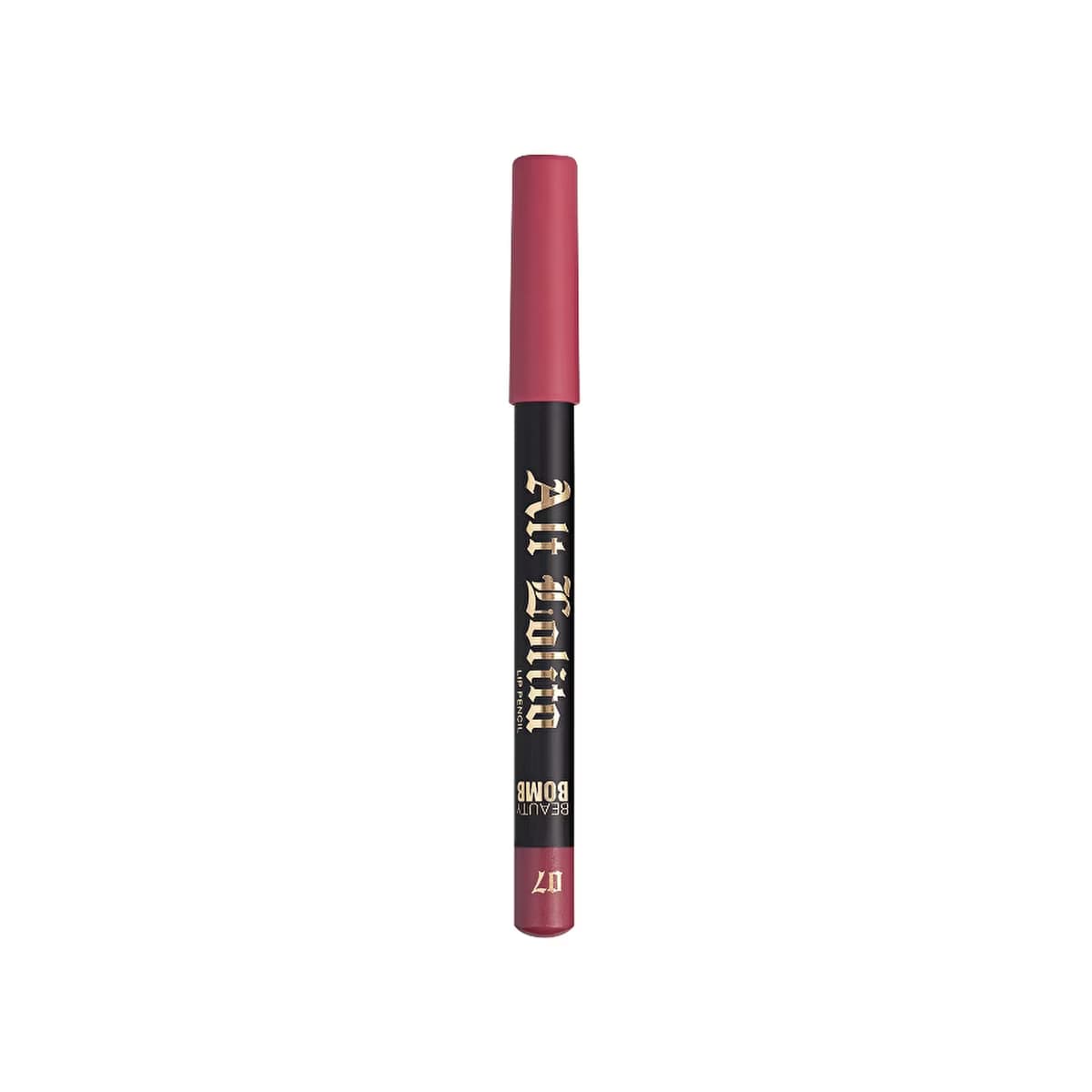 Beauty Bomb Lip Pencil Alt Lolita 07 Pink - Long-Lasting Matte Lip Liner for Precise Definition - Gratis