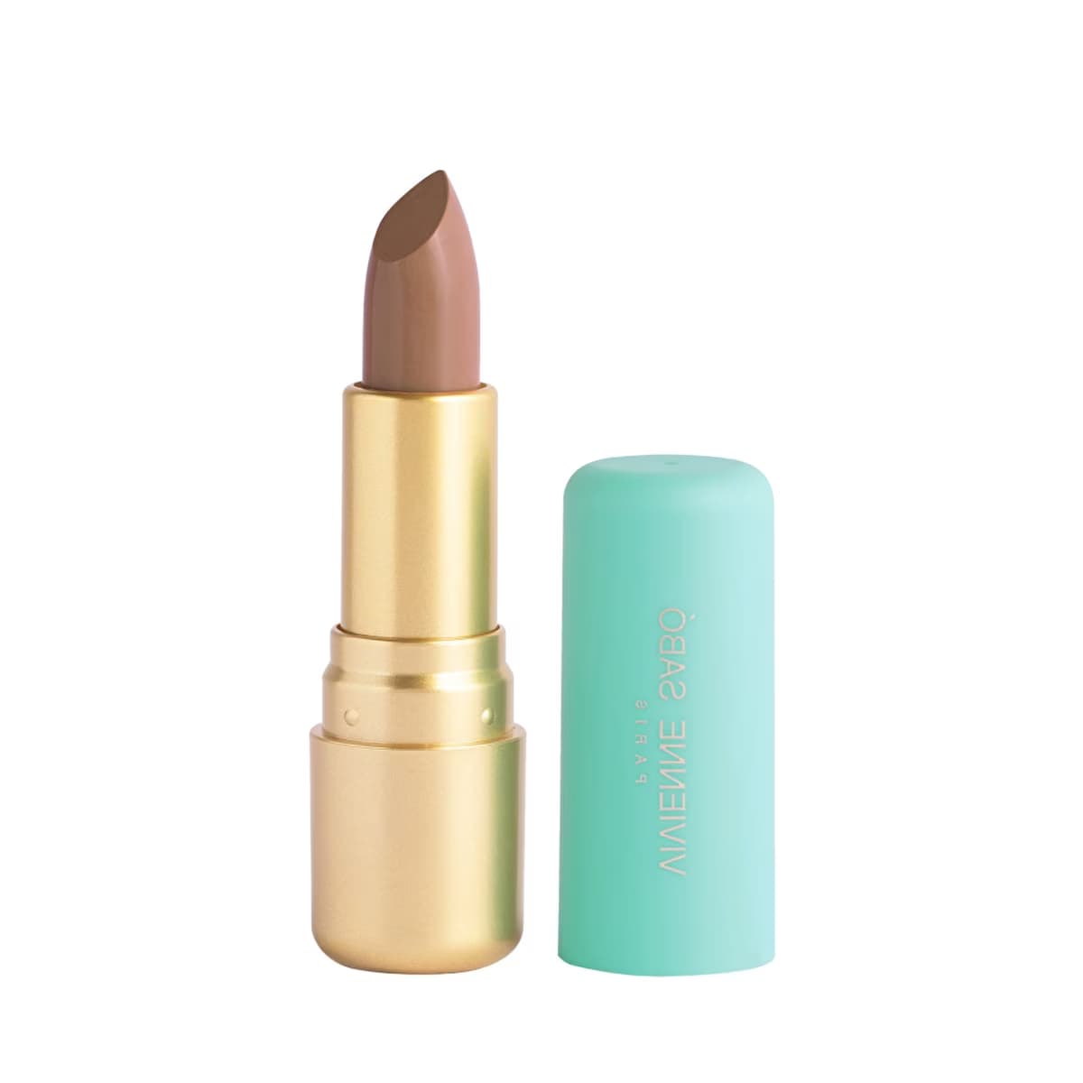 Vivienne Sabo Nude Createur Lipstick 01 Natural Beige - Creamy Texture & Flawless Coverage - Gratis