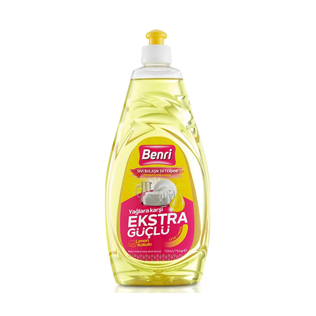 Benri Sıvı Bulaşık Deterjanı 750 gr - Gratis