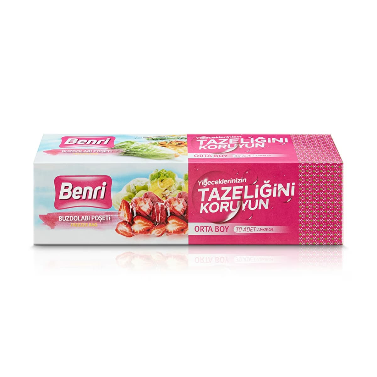Benri Buzdolabı Poşeti Orta Boy 30'lu - Gratis