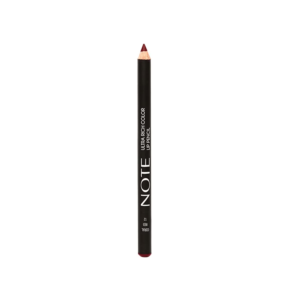 Note Ultra Rich Color Dudak Kalemi 12 Coral Red - Gratis