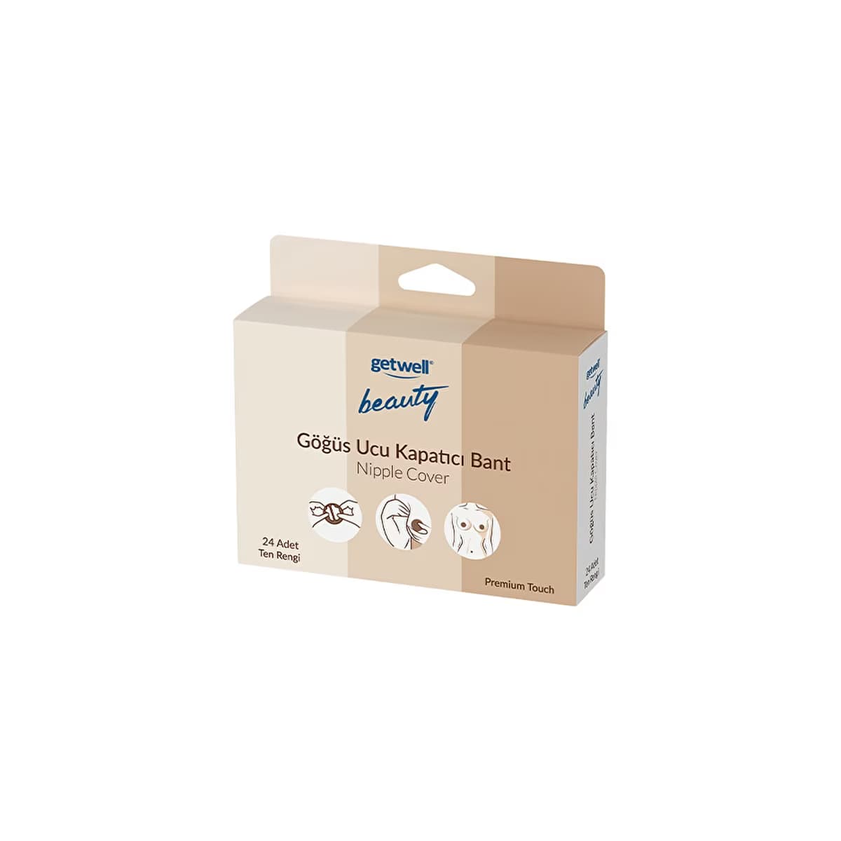 Getwell Göğüs Ucu Gizleme Bandı 24'lü - Gratis