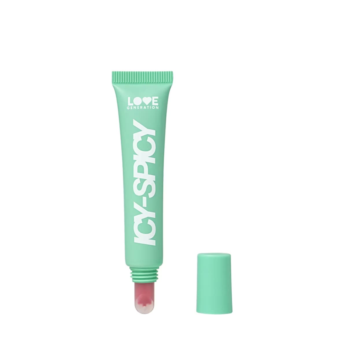 Love Generation Plump Lip Gloss Icy-Spicy 02 Cassie - Cooling Lip Plumper with Glossy Finish - Gratis