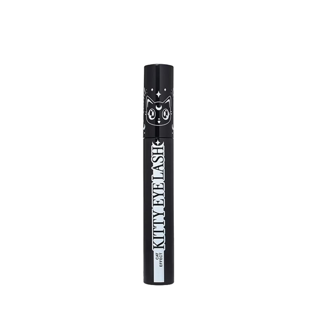 Beauty Bomb Mascara Kitty Eye Lash 01 Black - Curling Mascara for Cat-Eye Effect - Gratis