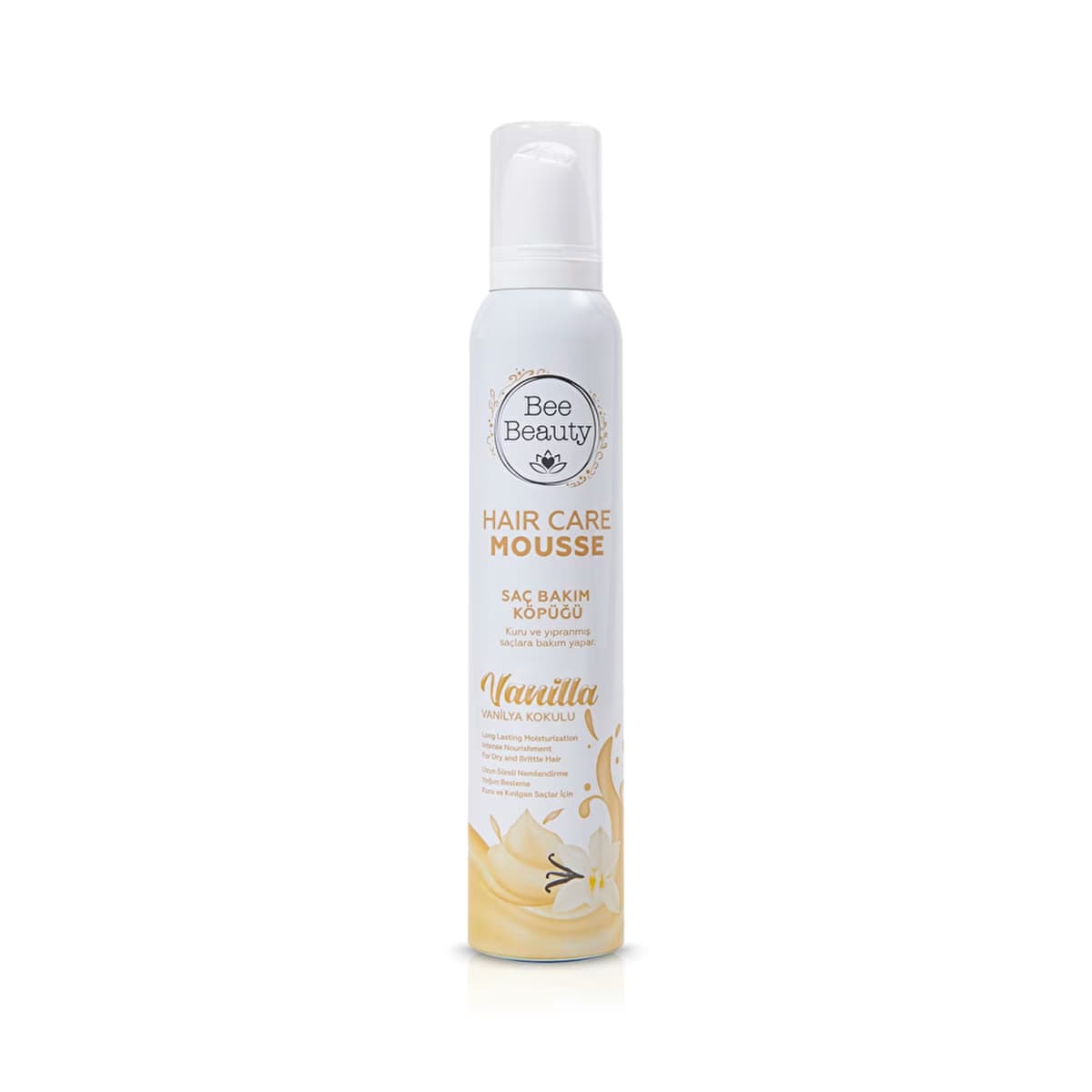 Bee Beauty Saç Bakım Köpüğü Vanilya Kokulu 200 ml - Gratis