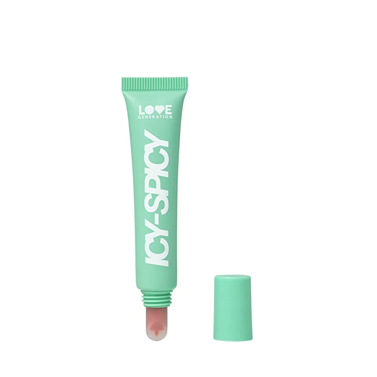 Love Generation Plump Lip Gloss Icy-Spicy 01 Jules - Cooling Lip Plumper with Glossy Finish - Gratis