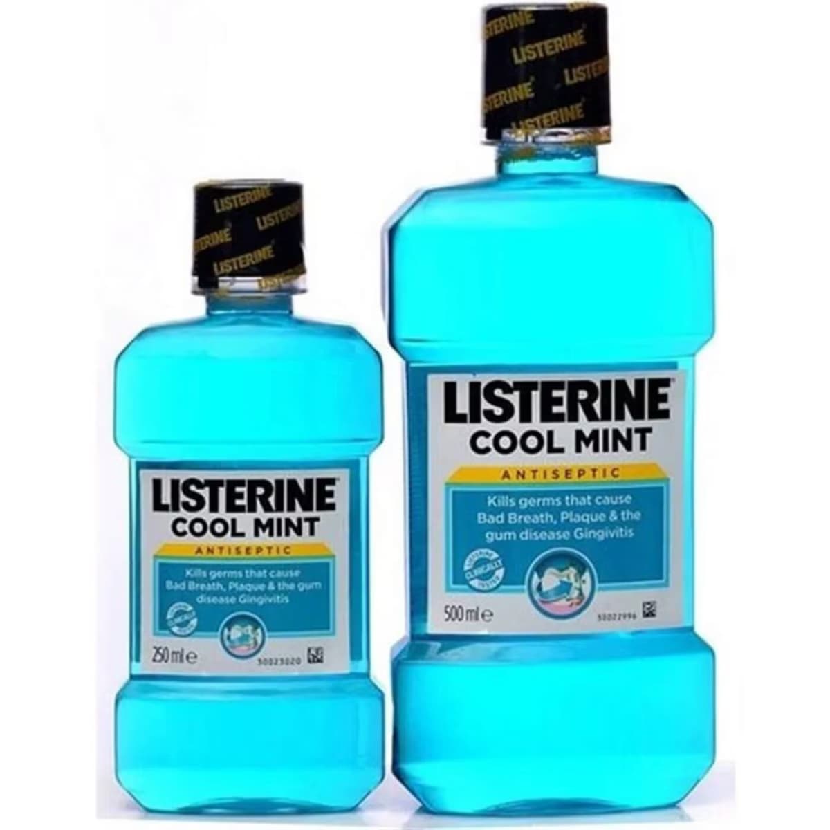 Listerine Ağız Bakım Suyu Cool Mint Set 500 ml & 250 ml