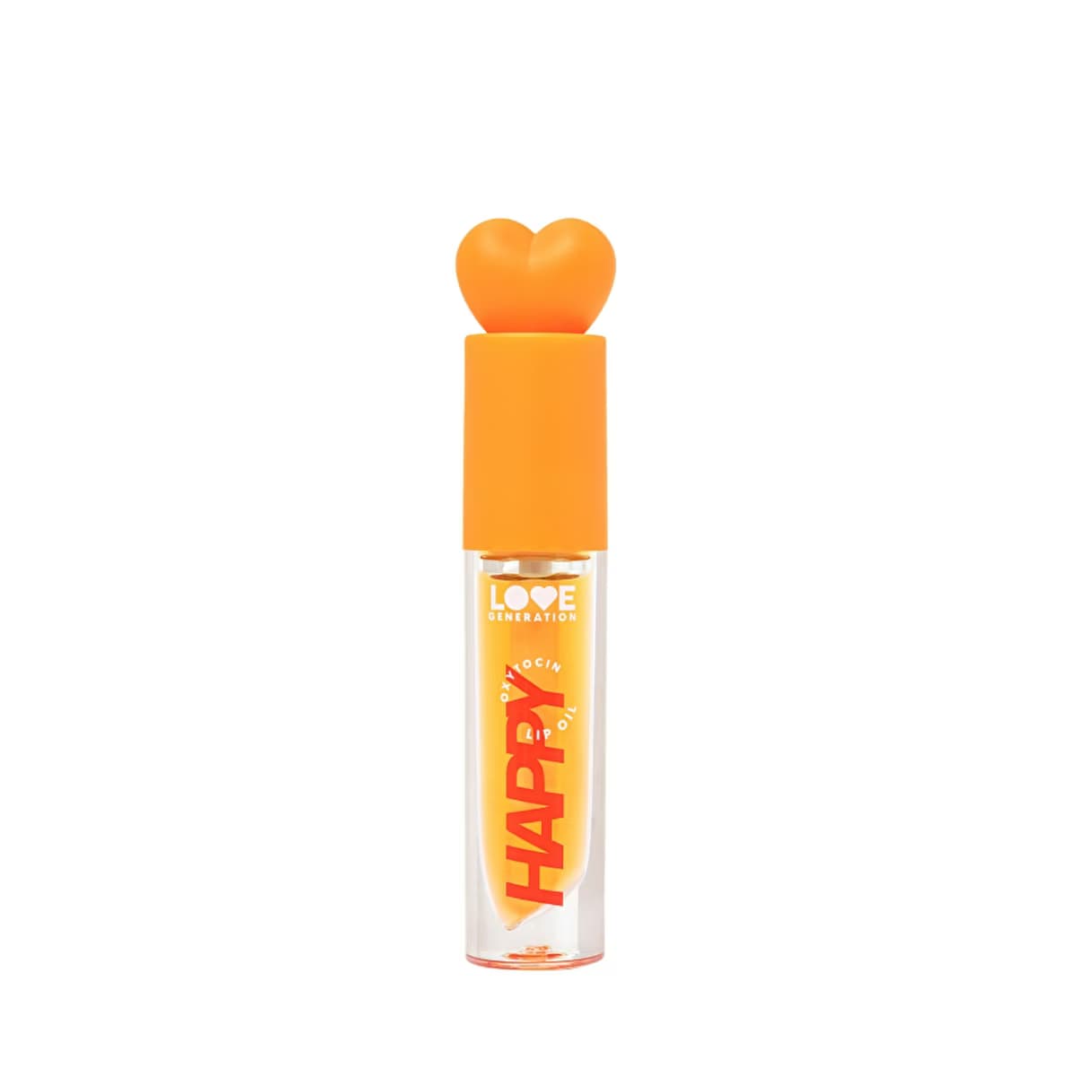 Love Generation Dudak Yağı Be Happy 03 Orange - Nourishing Lip Oil with Glossy Finish - Gratis