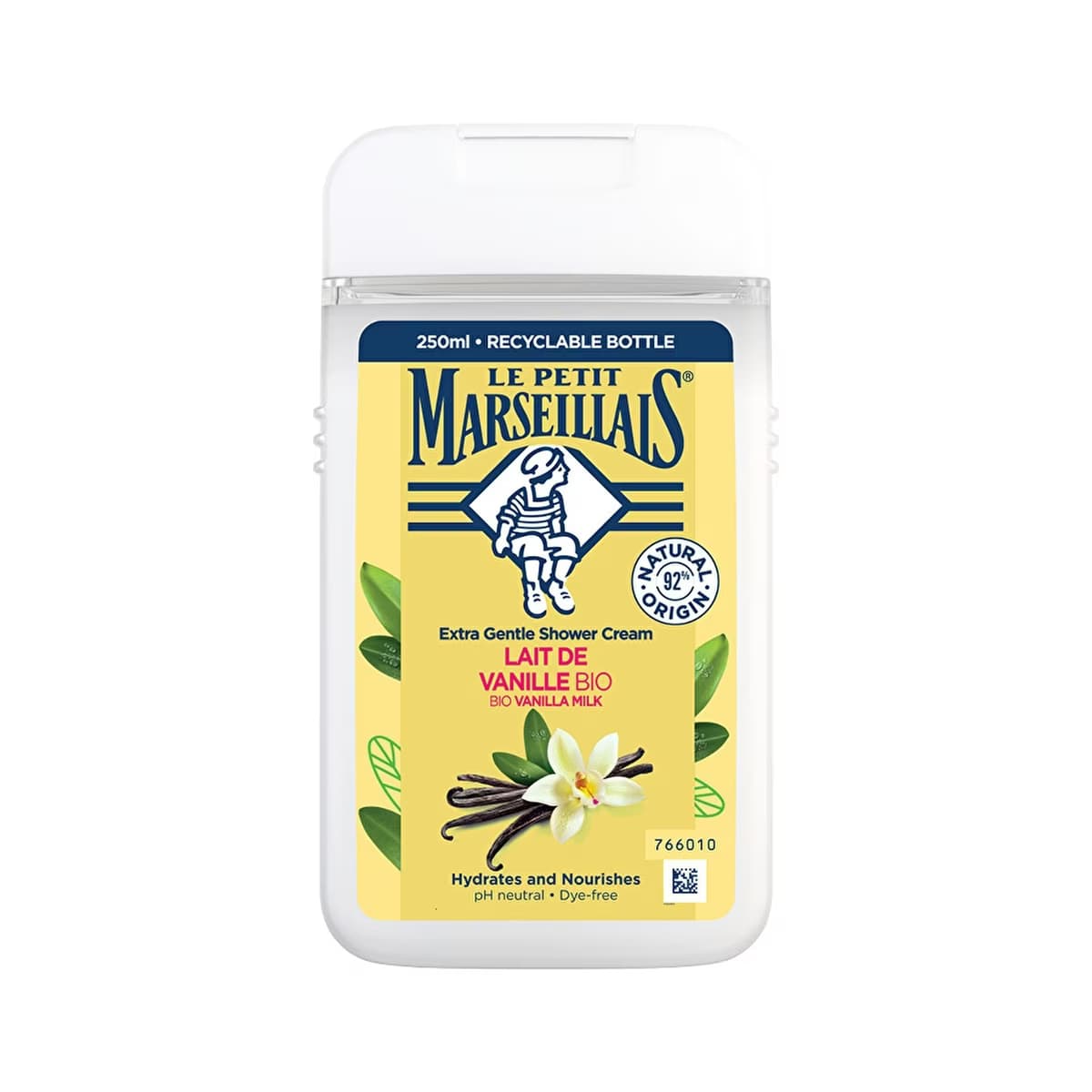 Le Petit Marseillais Duş Jeli Vanilya Sütü 250 ml - Gratis