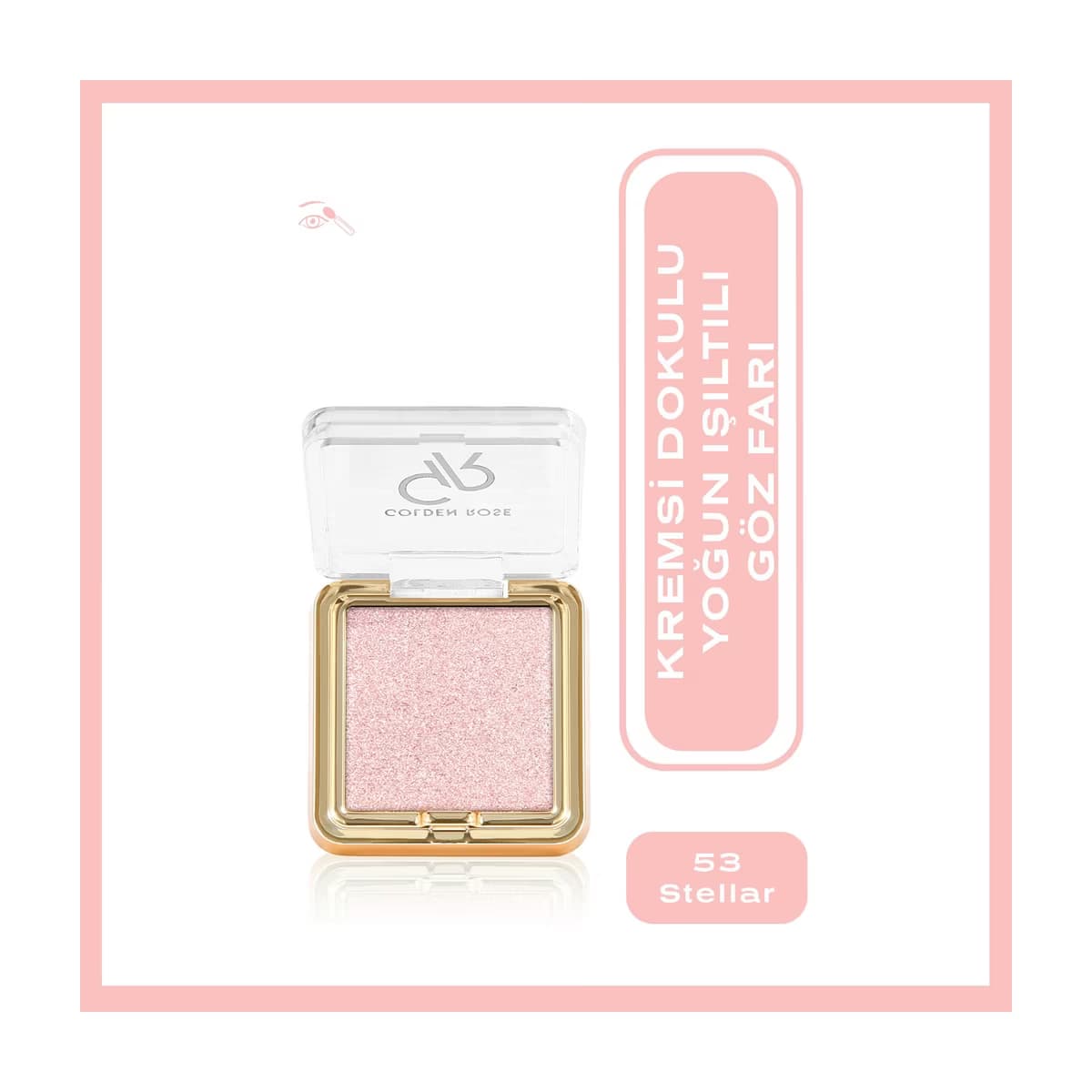 Golden Rose Sparkle Glow Göz Farı No: 53 Stellar - Gratis