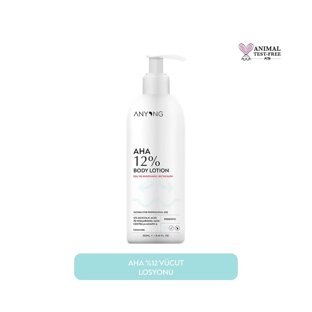Anyong AHA %12 Vücut Losyonu 250 ml - Gratis