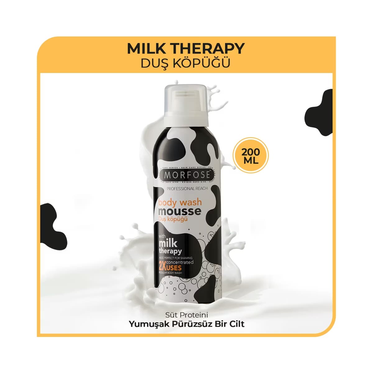 Morfose Milk Therapy Duş Köpüğü 200 ml - Gratis