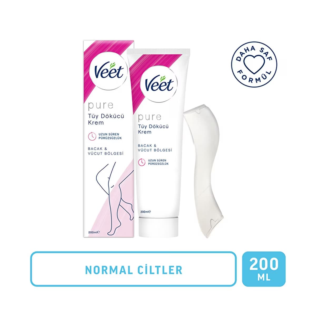 Veet Pure Tüy Dökücü Krem Normal Ciltler 200 ml - Gratis