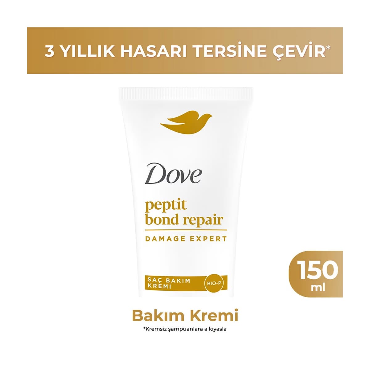 Dove Peptit Bond Repair Saç Bakım Kremi 150 ml - Gratis
