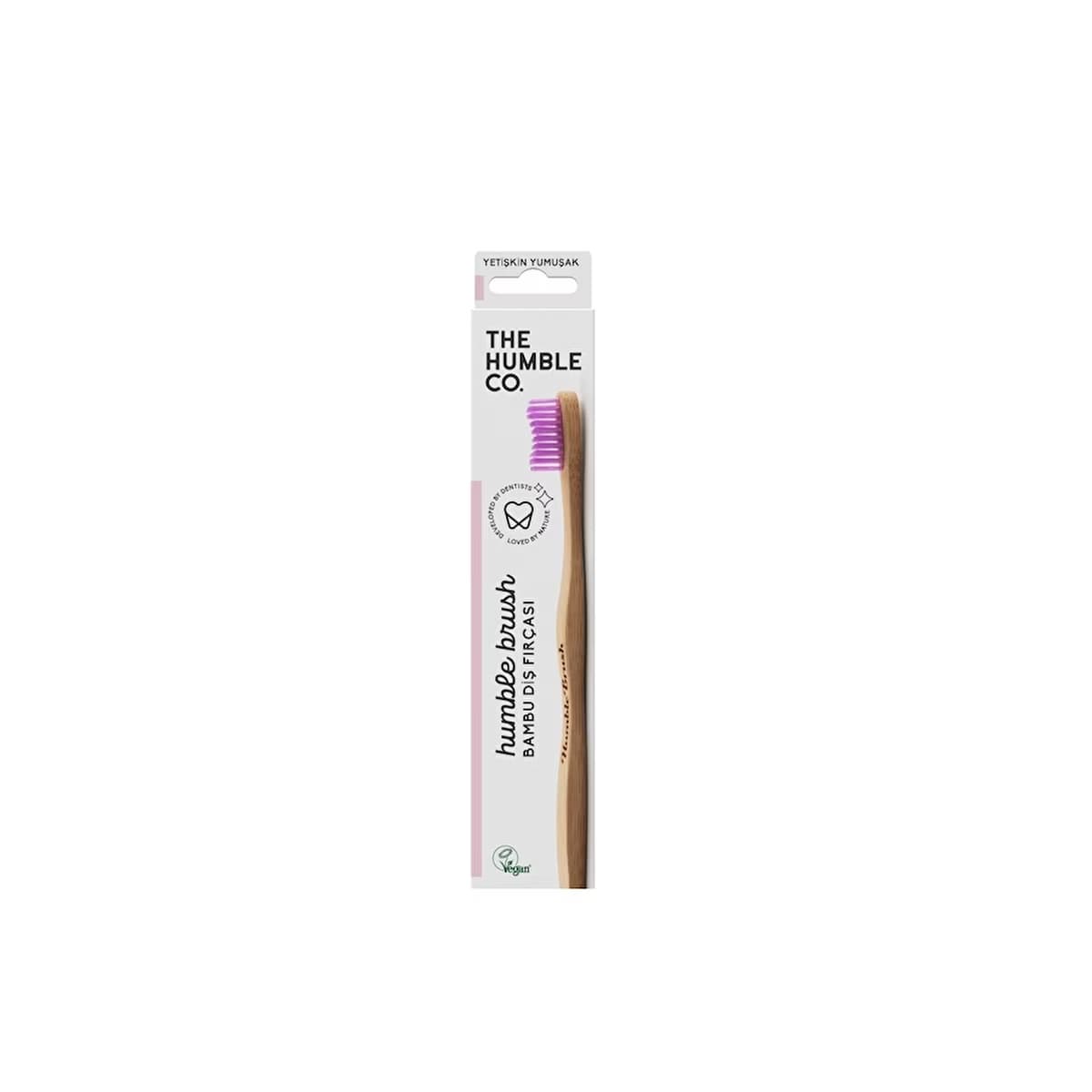 Humble Brush Soft Yetişkin Diş Fırçası Lila - Gratis