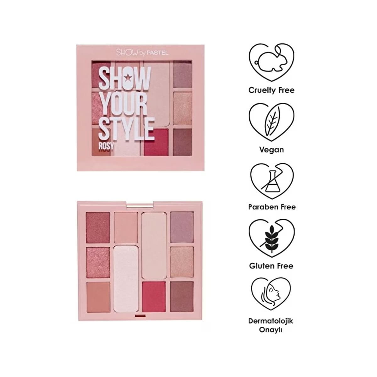 Show by Pastel Show Your Style Eyeshadow Set Rosy - Gratis