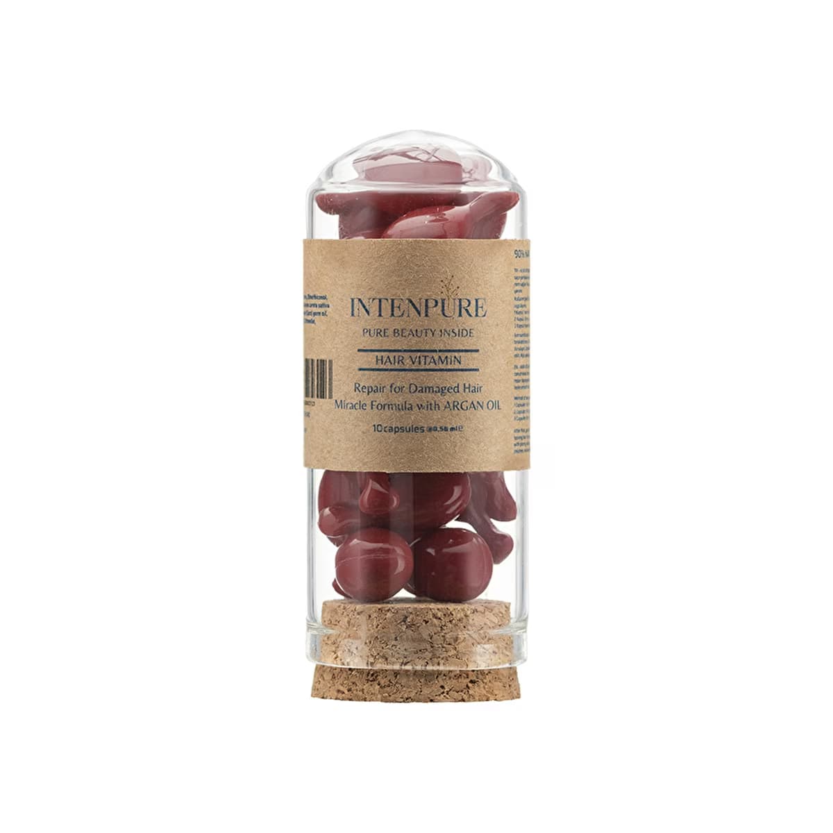 Intenpure Yıpranmış Saçlar İçin Onarıcı Saç Vitamini 10 Kapsül - Gratis