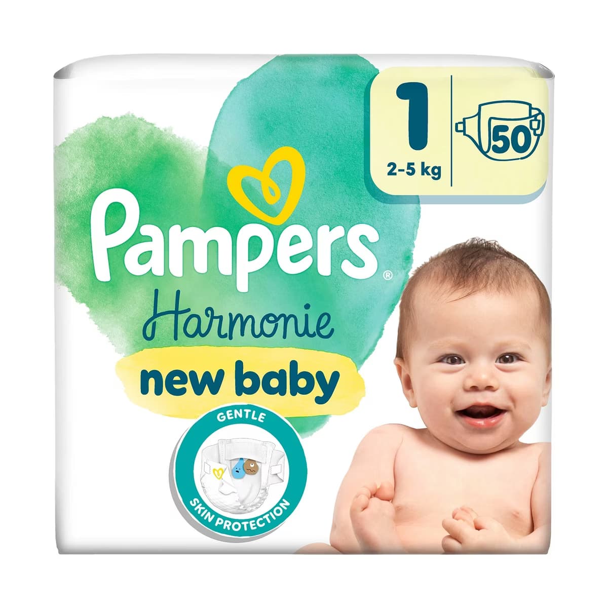 Prima Harmonie Bebek Bezi 1 Beden 50 Adet - Gratis