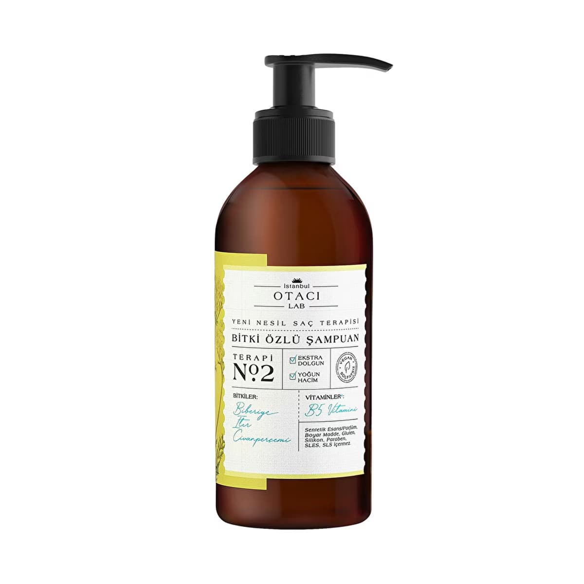 Otacı Lab No:2 Hacim ve Dolgunlaştırıcı Şampuan 250 ml - Gratis