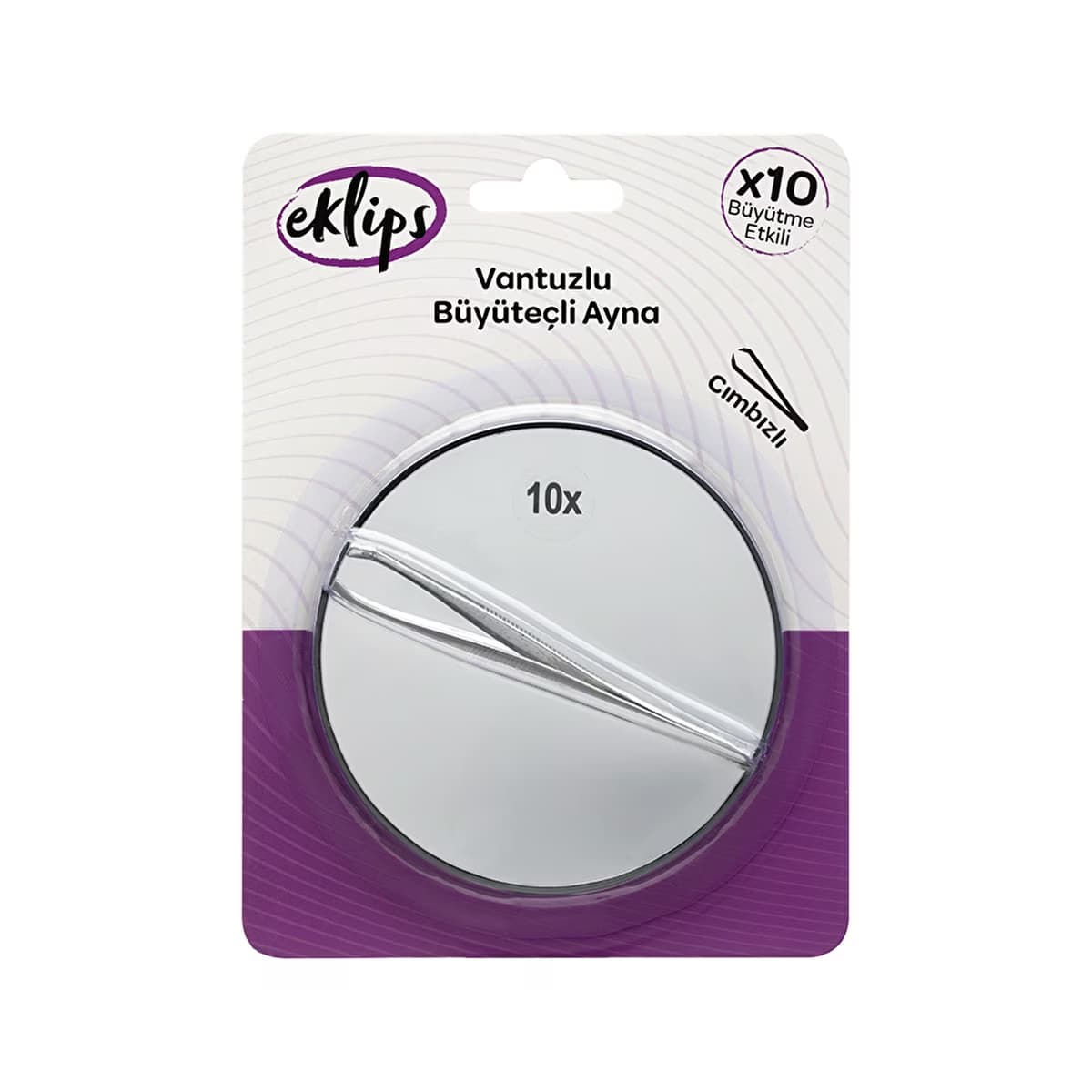 Eklips Vantuzlu Ayna ve Cımbız Seti - Gratis