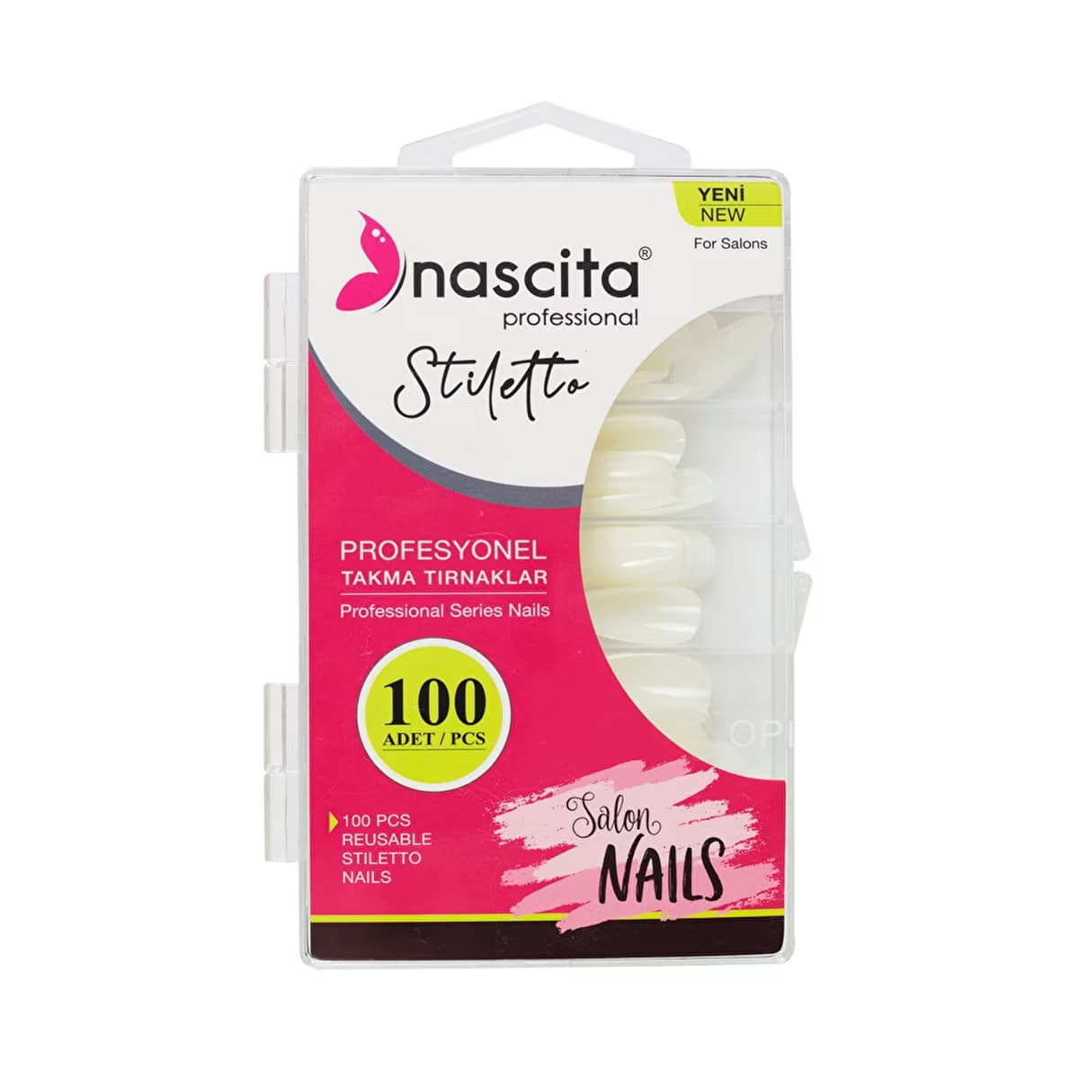 Nascita Takma Tırnak Stiletto 100'lü - Gratis