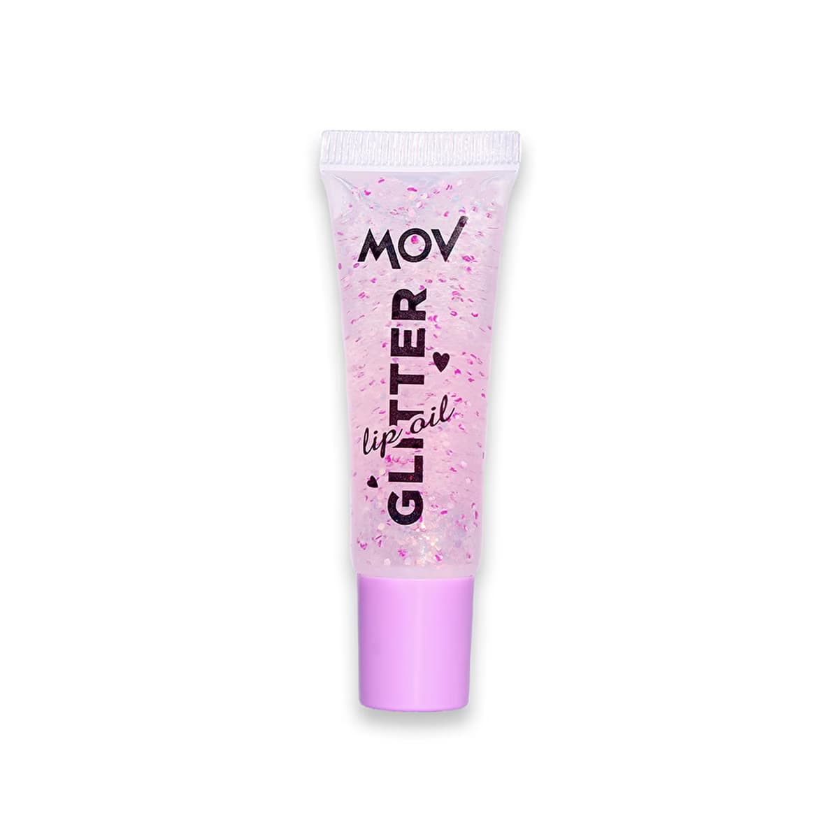 Mov Glitter Lip Oil Dudak Yağı No:01 Lila - Gratis