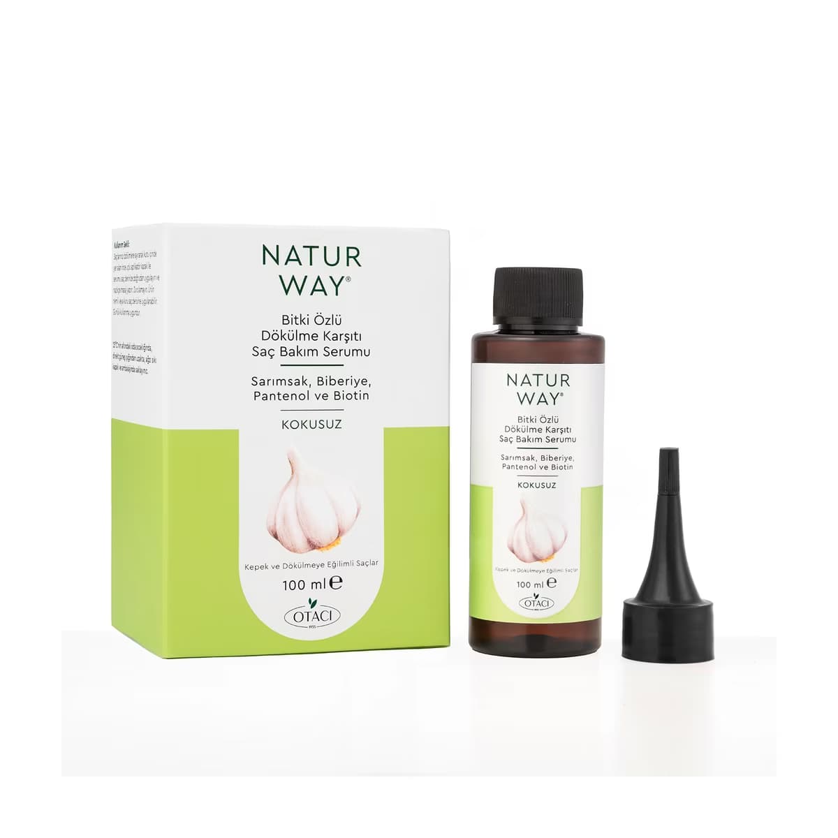 Otacı Naturway Sarımsak Özlü Dökülme Karşıtı Saç Bakım Serumu 100 ml - Gratis