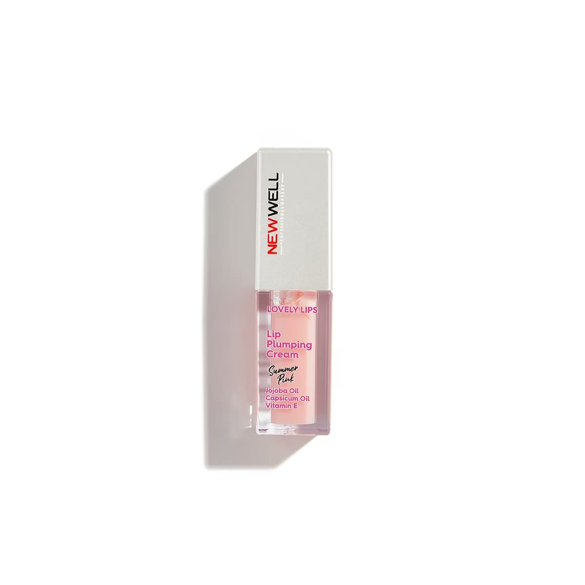New Well Lovely Lips Dudak Dolgunlaştırıcı Krem Summer Pink 5 ml - Gratis