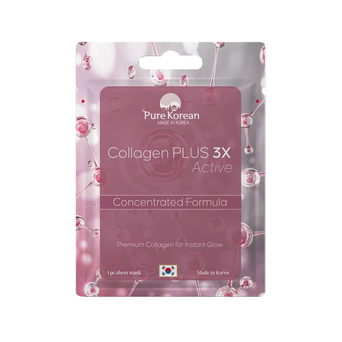 Pure Korean Collagen Plus 3x Active Yüz Maskesi - Gratis