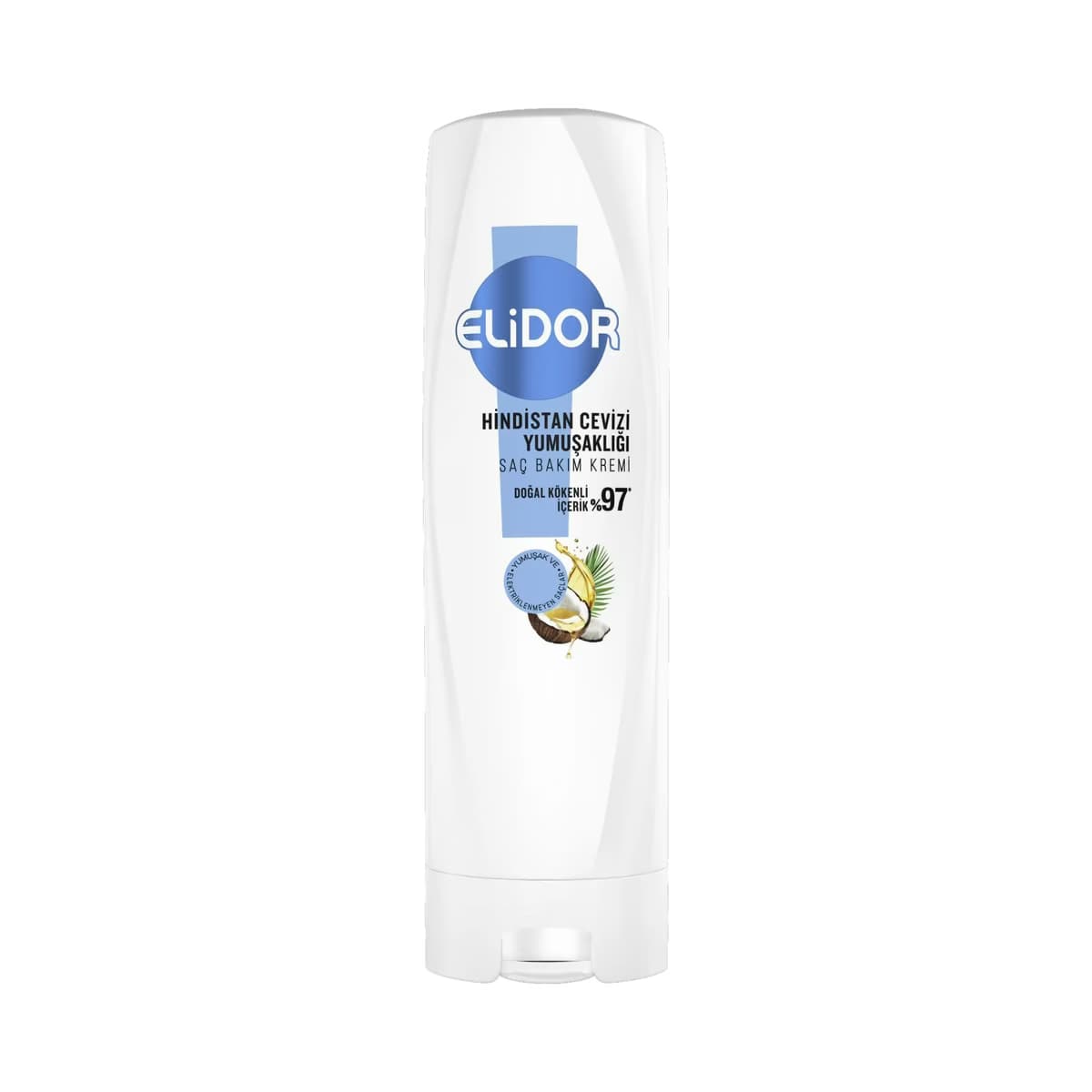 Elidor Hindistan Cevizi Yumuşaklığı Saç Kremi 350 ml - Gratis