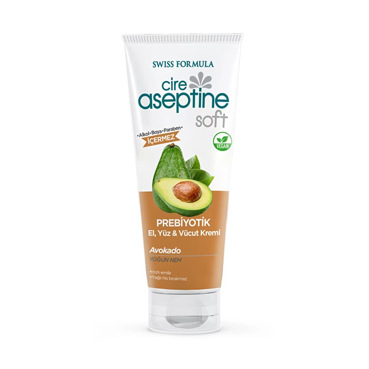 Cire Aseptine Soft Avokado Özlü Yoğun Nemlendirici Prebiyotikli Krem 75 ml - Gratis