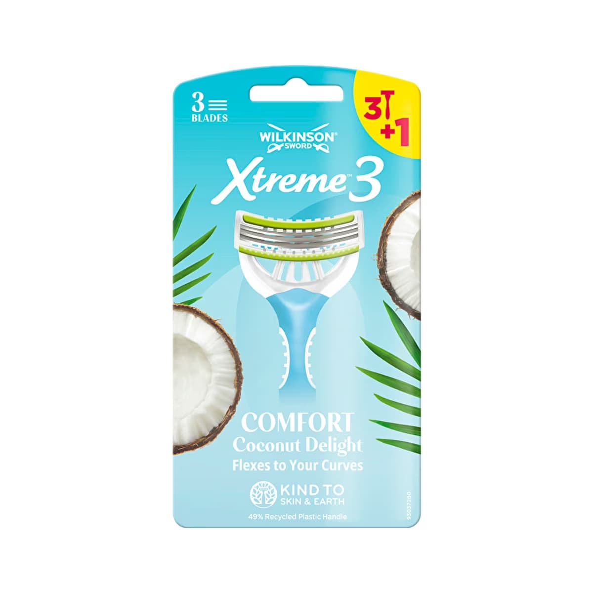 Wilkinson Sword Xtreme3 Comfort Coconut Delight Tıraş Bıçağı 3'lü - Gratis