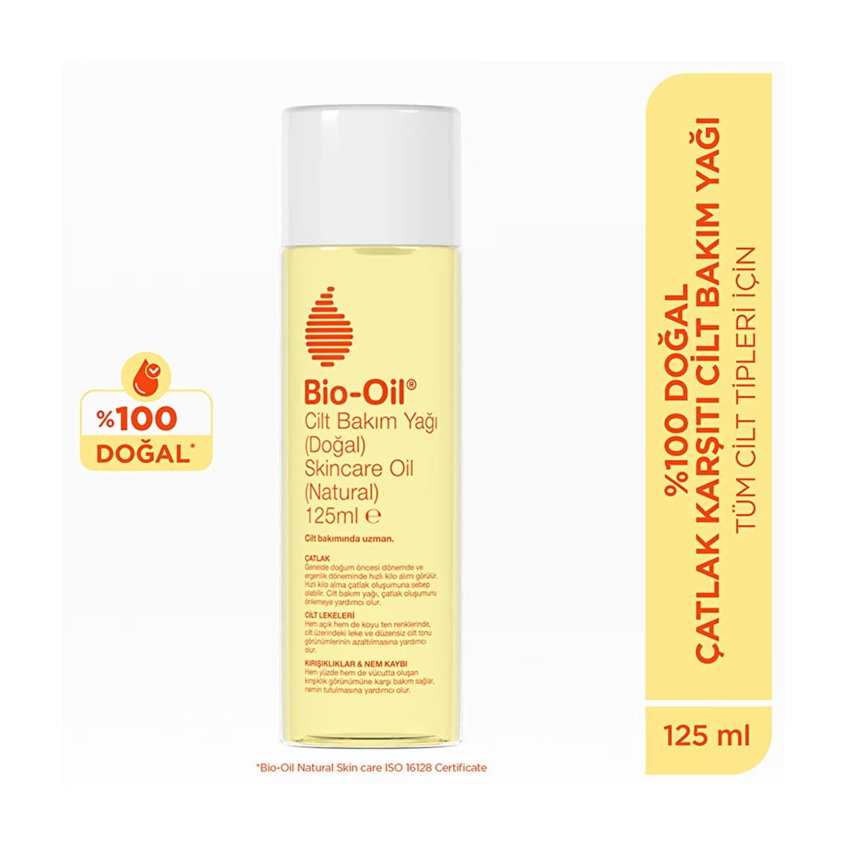 Bio-Oil Doğal Cilt Bakım Yağı 125 ml - Gratis
