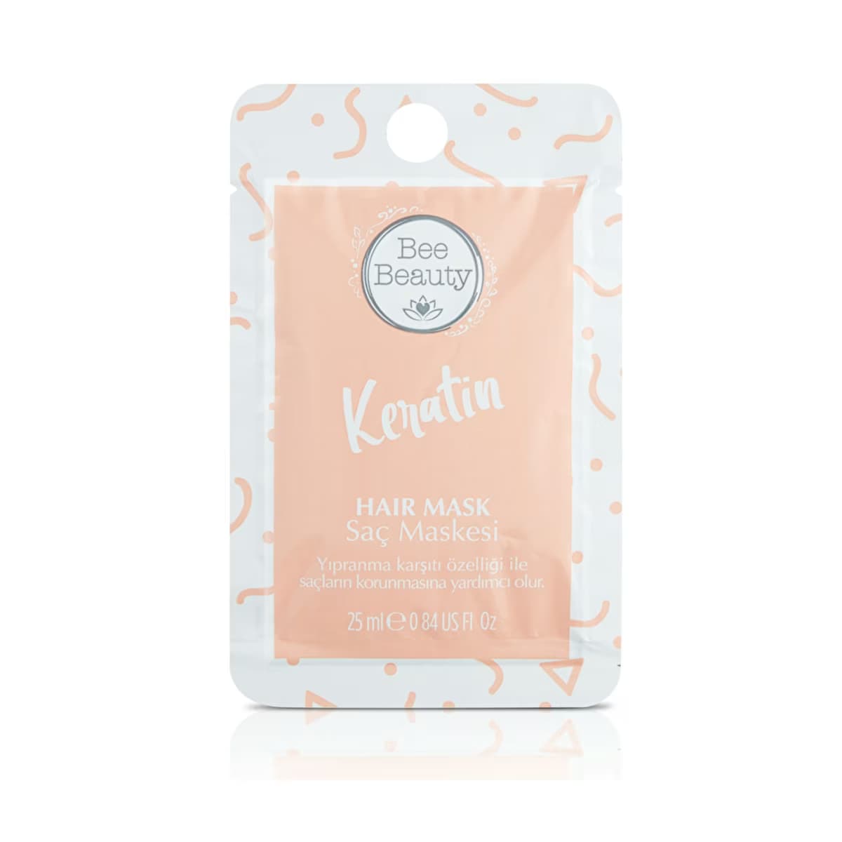 Bee Beauty Saç Maskesi Keratin 25 ml - Gratis
