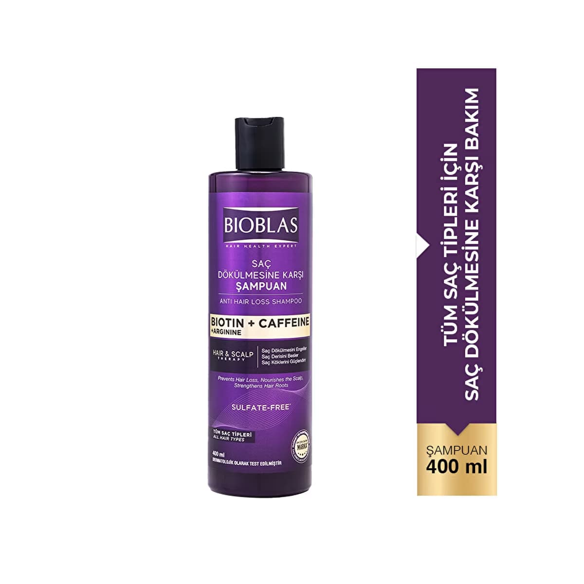 Bioblas Biotin & Kafein Şampuan 400 ml - Gratis