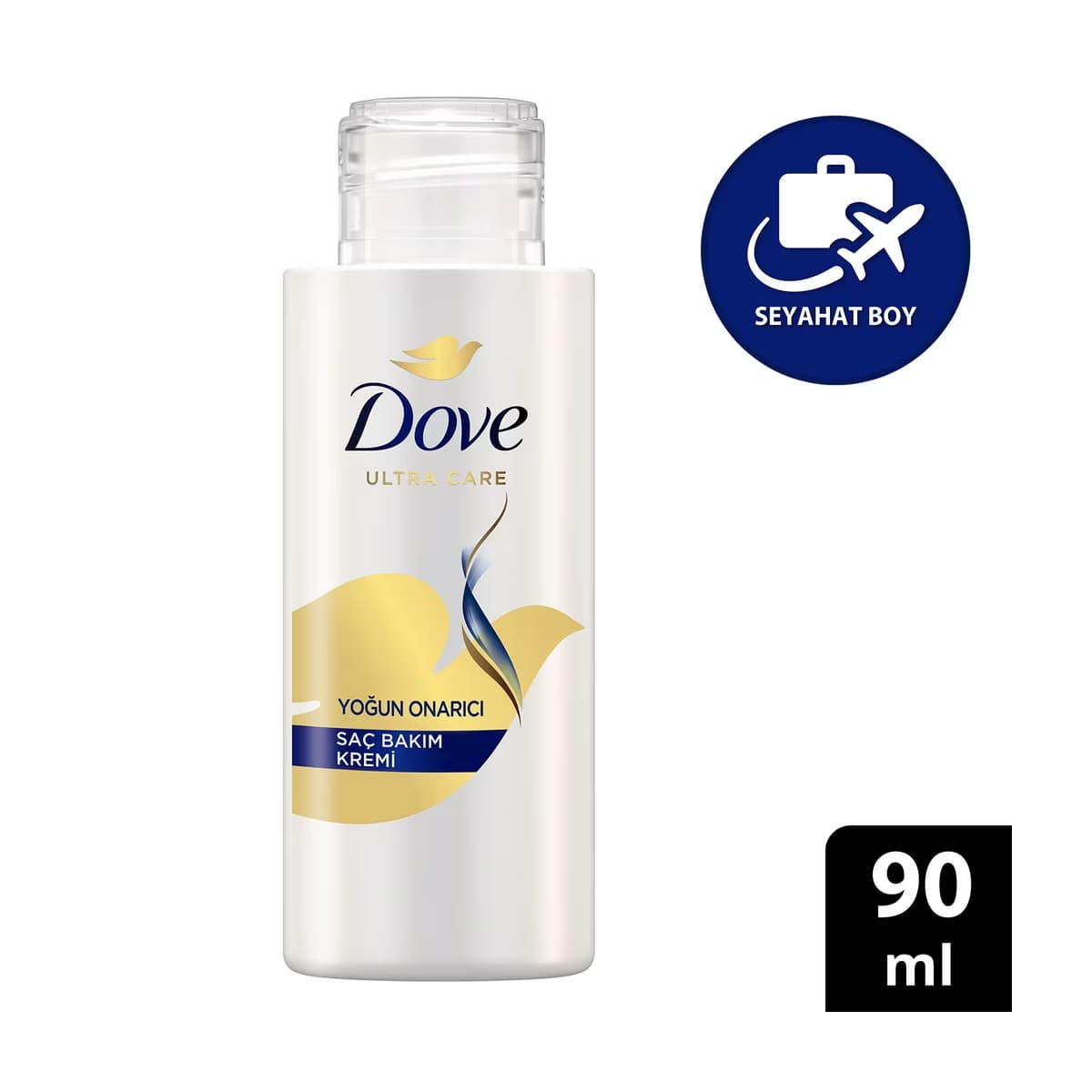 Dove Yoğun Onarıcı Seyahat Boy Saç Bakım Kremi 90 ml - Gratis
