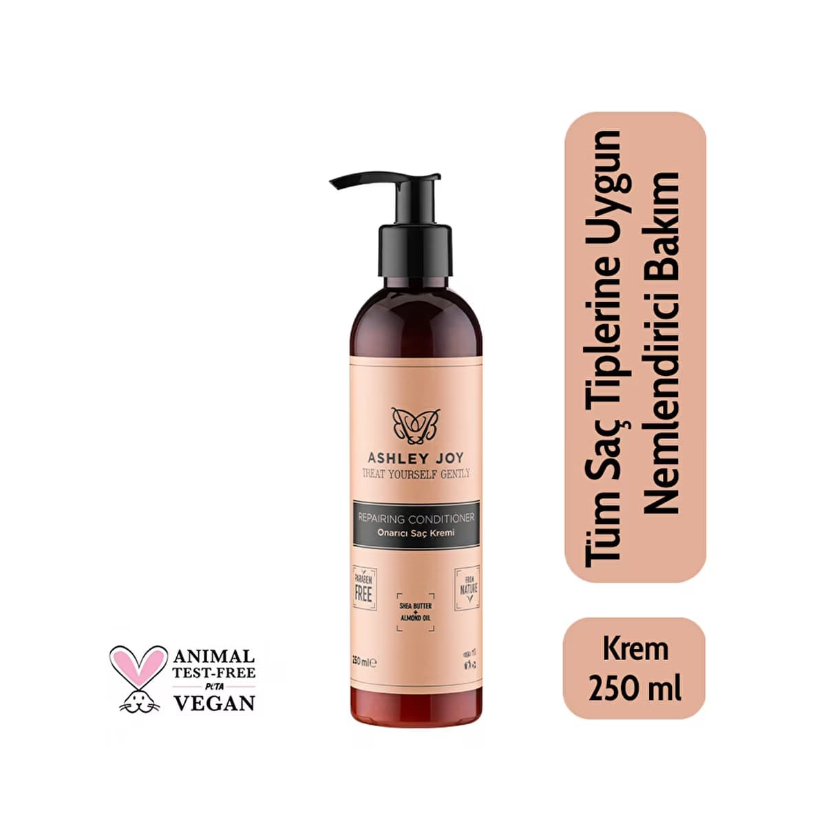 Ashley Joy Onarıcı Saç Kremi 250 ml - Gratis