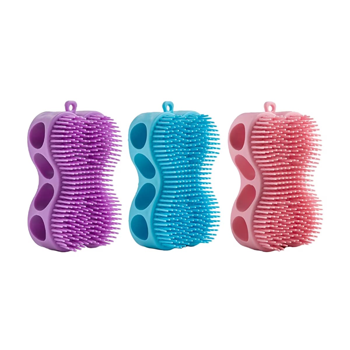 The Bath Bunny Silikon Vücut Temizleme Fırçası (Asortili) - Gratis