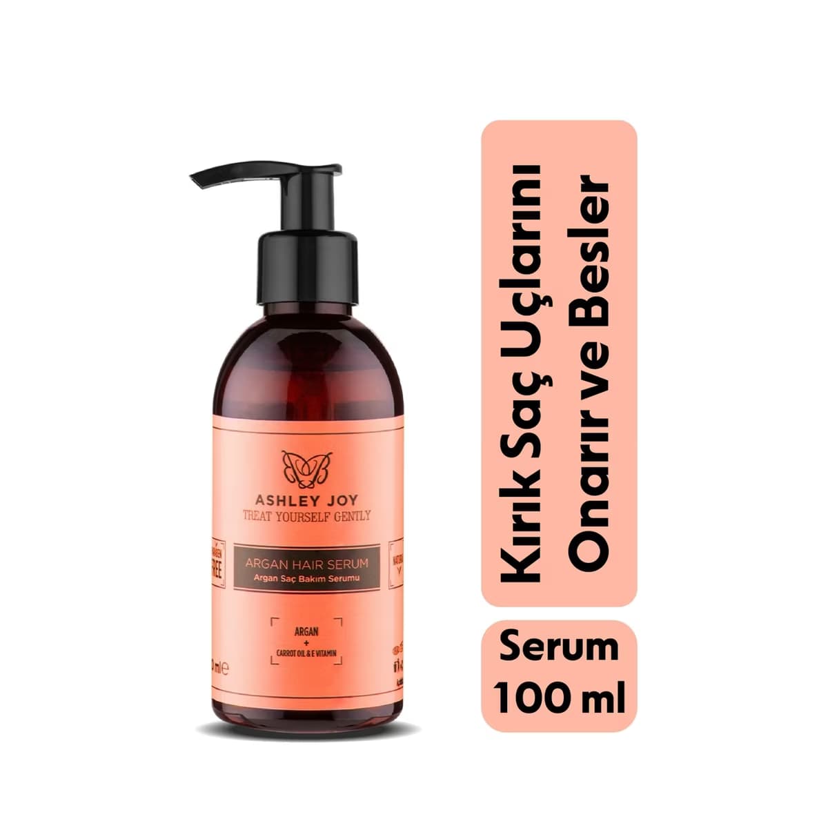 Ashley Joy Argan Saç Bakım Serumu 100 ml - Gratis