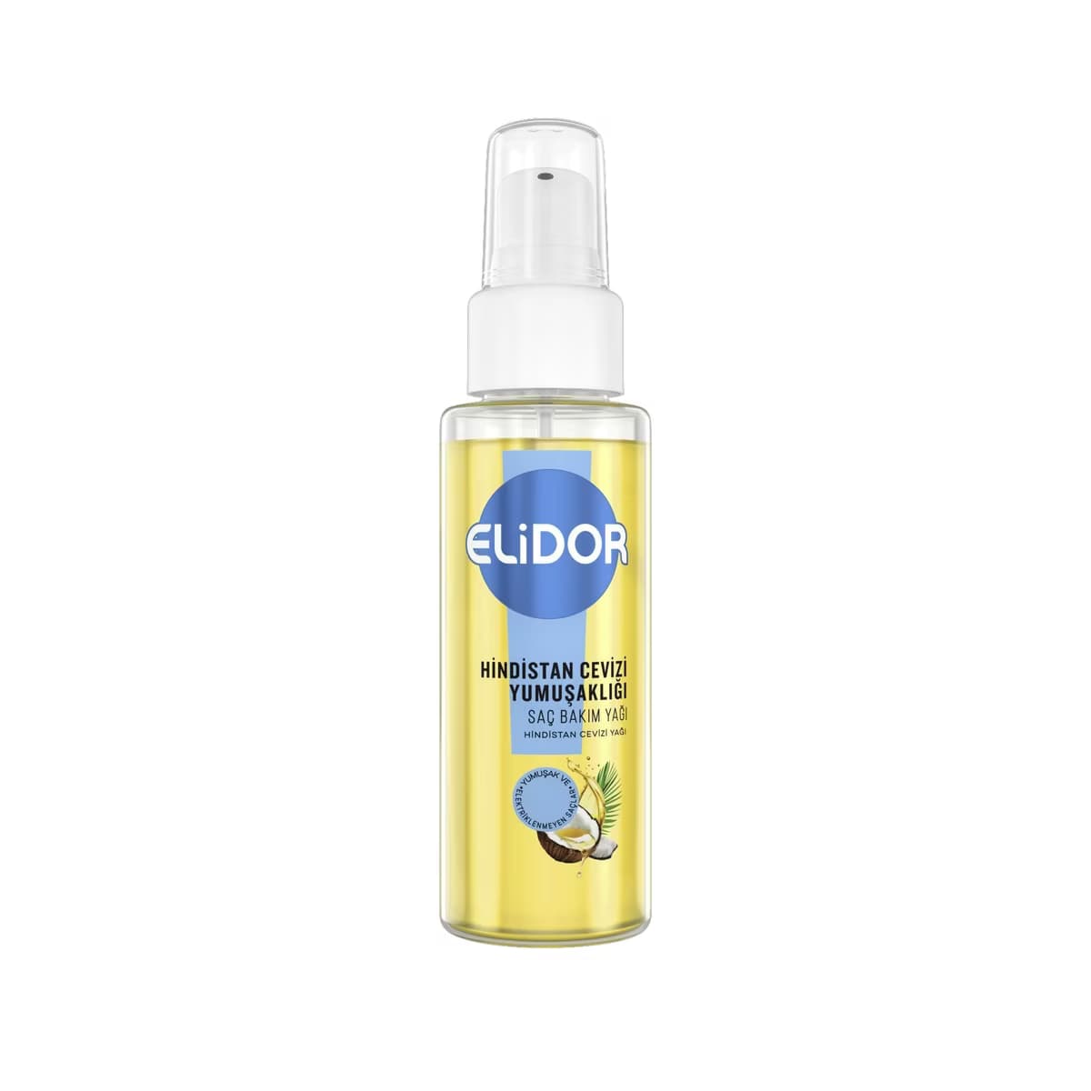 Elidor Hindistan Cevizi Yumuşaklığı Saç Bakım Yağı 80 ml - Gratis