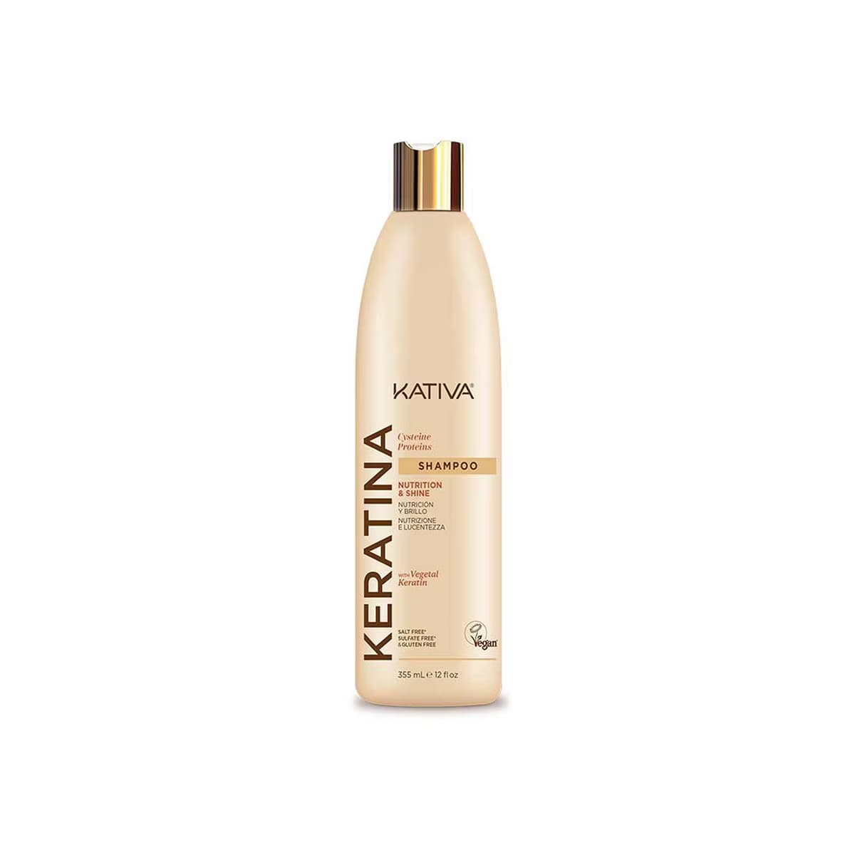 Kativa Keratinli Vegan Şampuan 355 ml - Gratis