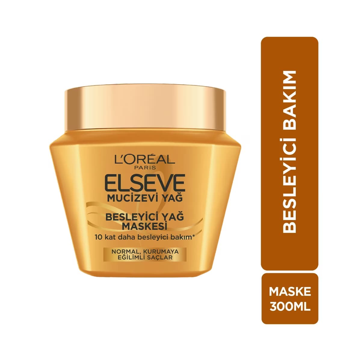 Loreal Paris Elseve Mucizevi Yağ Besleyici Saç Bakım Maskesi 300 ml - Gratis