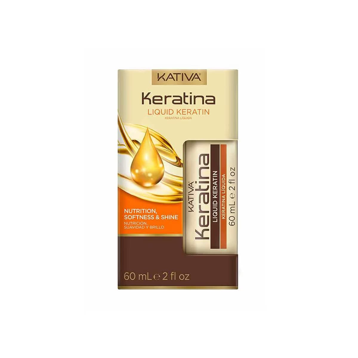 Kativa Güçlendirici Bitkisel Keratin Yağı 60 ml - Gratis