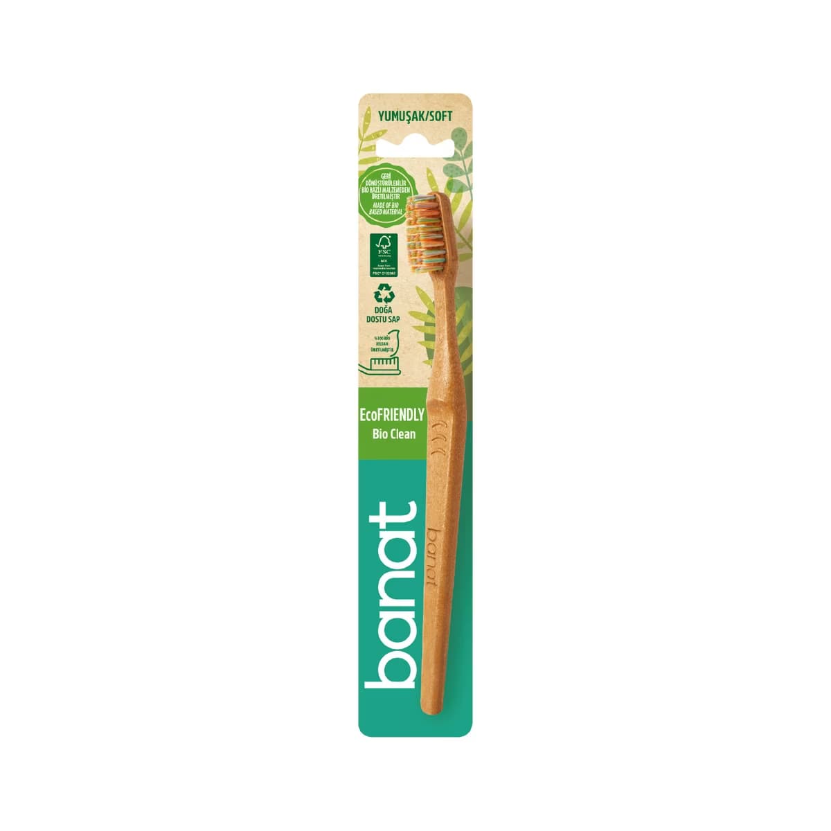 Banat Bio Clean Diş Fırçası (Yumuşak) - Gratis